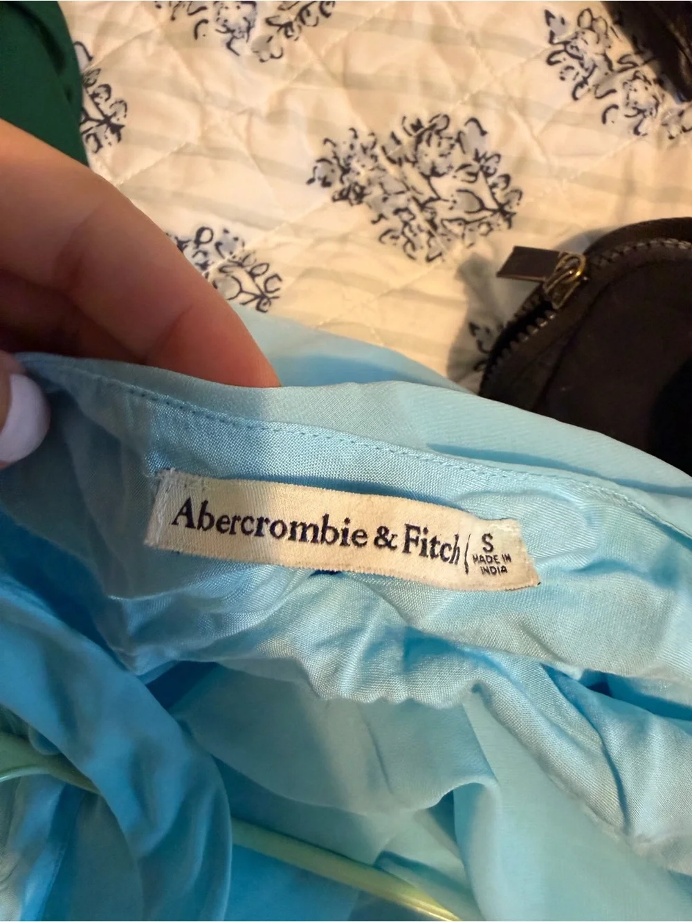 Abercrombie & Fitch Cowl Neck Midi Dress